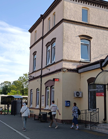 Жд вокзал Зеленоградска