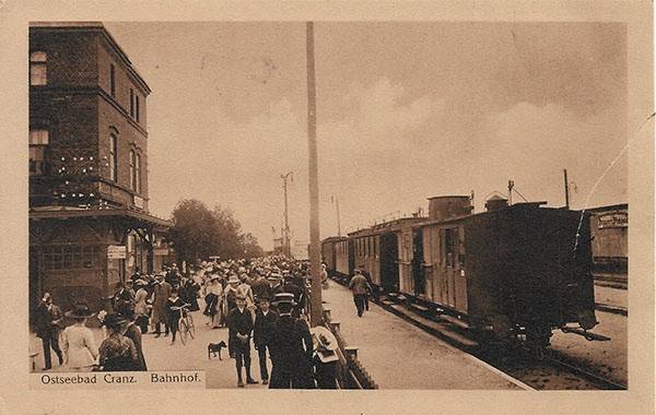 Начало экскурсии: жд вокзал Зеленоградска