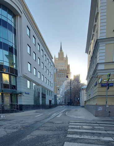 Переулок Сивцев Вражек.