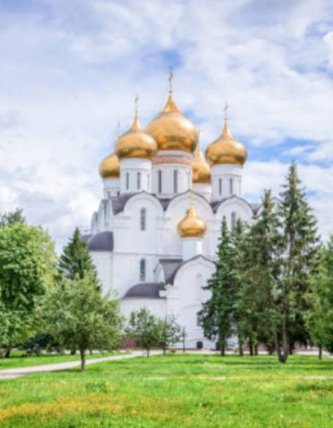 Стрелка и Успенский собор