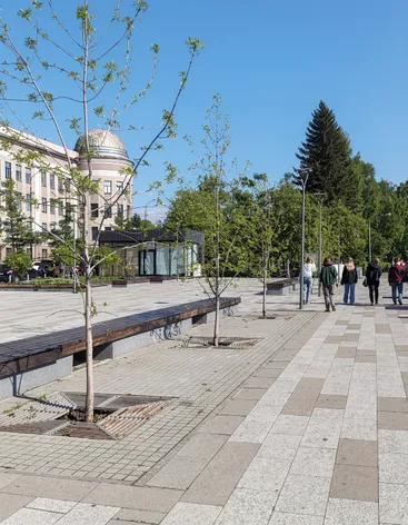 Вид на бульвар