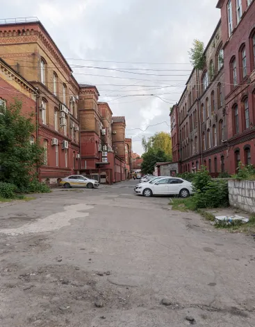Корпуса городской больницы Кенигсберга