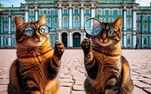 Детский иммерсивный «квест»: По следам Петербургских котов
