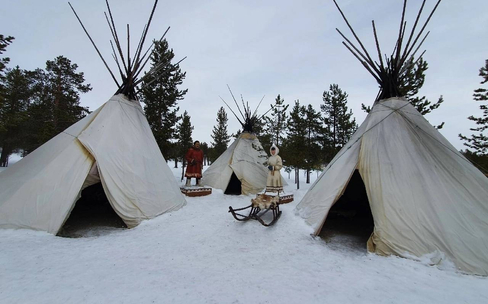 Саамская деревня, этнопрограмма на Кольском