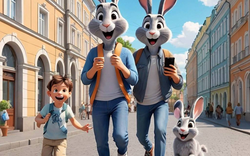 «Квест» для детей и родителей «С зайцем по Заячьему острову»