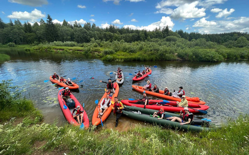 Сплав по реке Медведица. На выходные