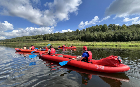 Сплав по Волге: на выходные