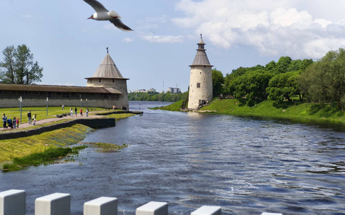 Крепость-воин на слиянии рек