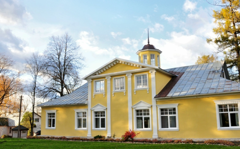 Генеральский прием в усадьбе Мерево