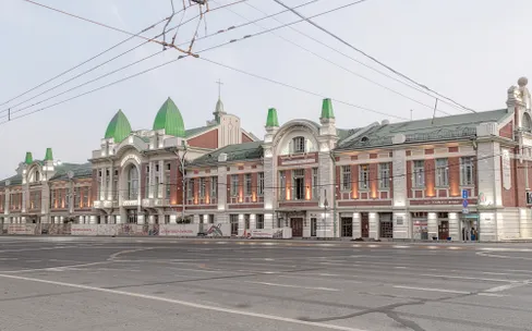 Вечерний и таинственный Новосибирск
