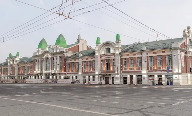 Вечерний и таинственный Новосибирск