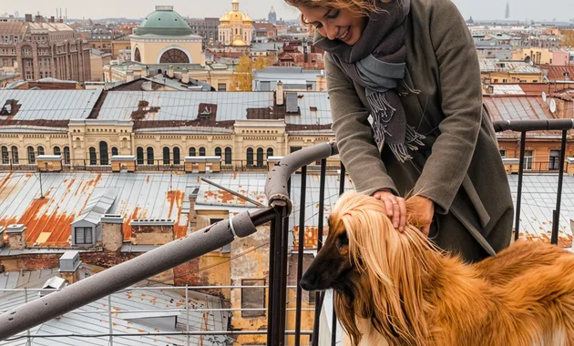 Прогулка с петербурженкой