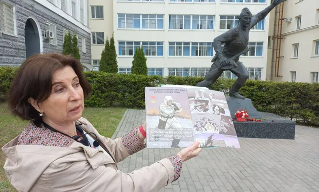 Из одного металла льют медаль за бой, медаль за труд!