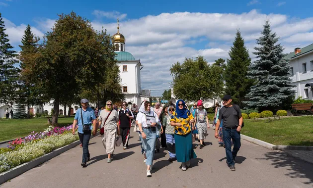 По Далматово — к монастырю