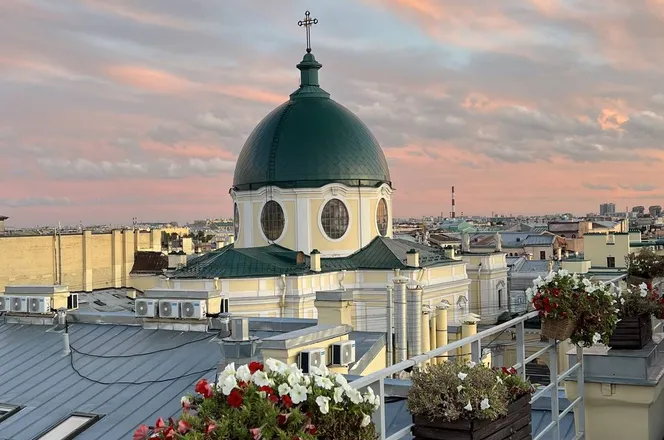 Крыши Петербурга и сила искусства