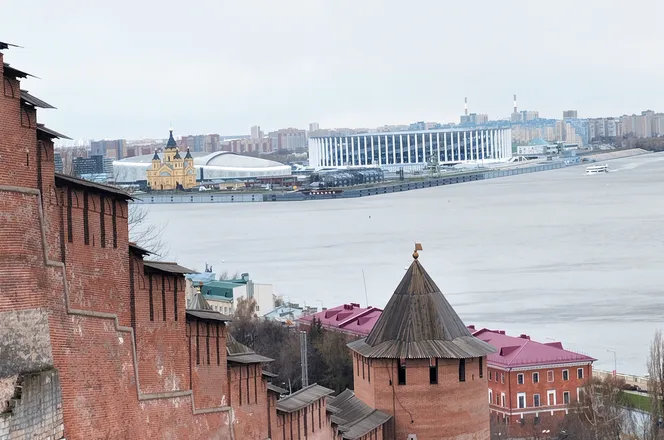 Исторический центр Нижнего Новгорода: кремль и Большая Покровская улица
