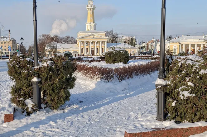 Кострома: каменная и деревянная