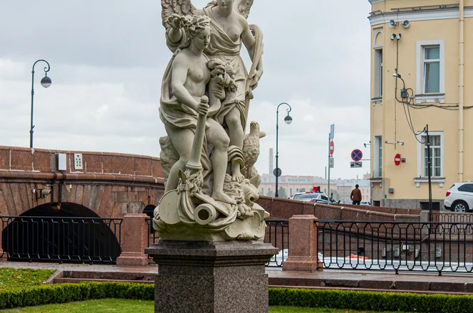 Сады и парки Петербурга с Летним садом. Эрмитаж