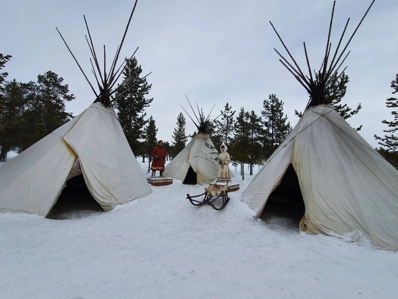 Саамская деревня, этнопрограмма на Кольском