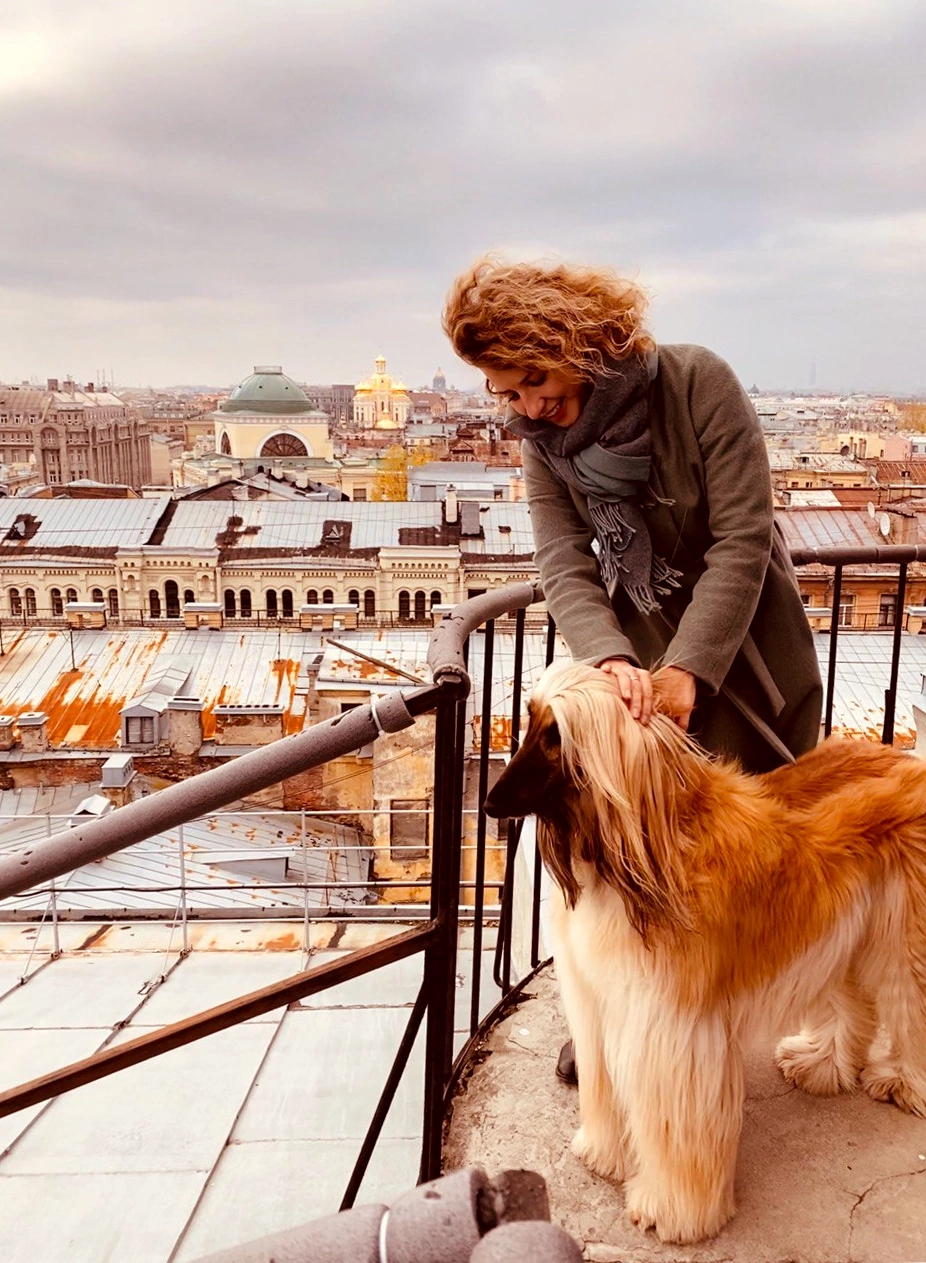 Прогулка с петербурженкой