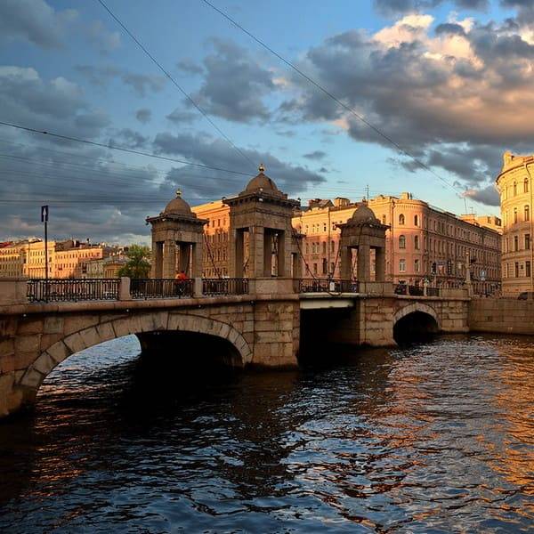 Обложка места Мост Ломоносова