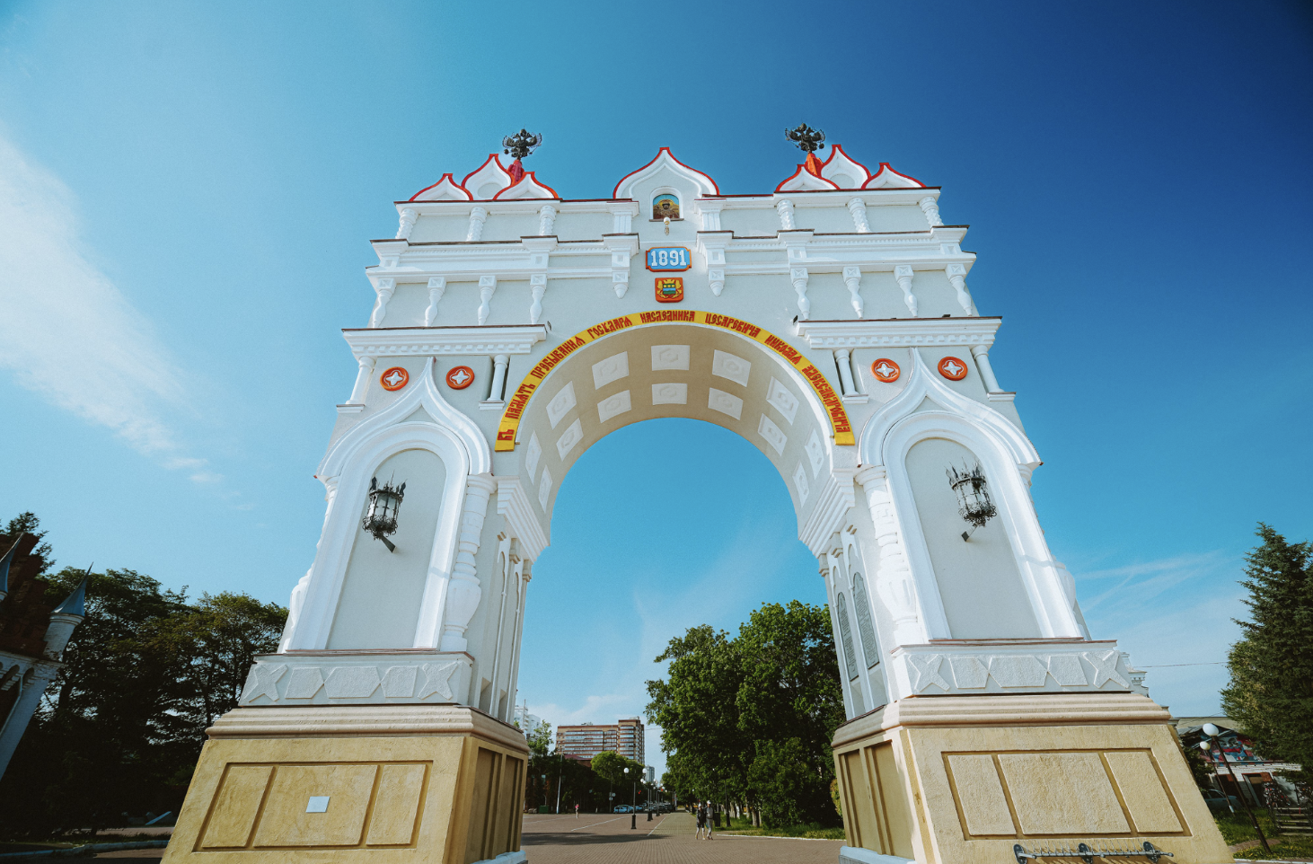 Обложка места Триумфальная арка в Благовещенске