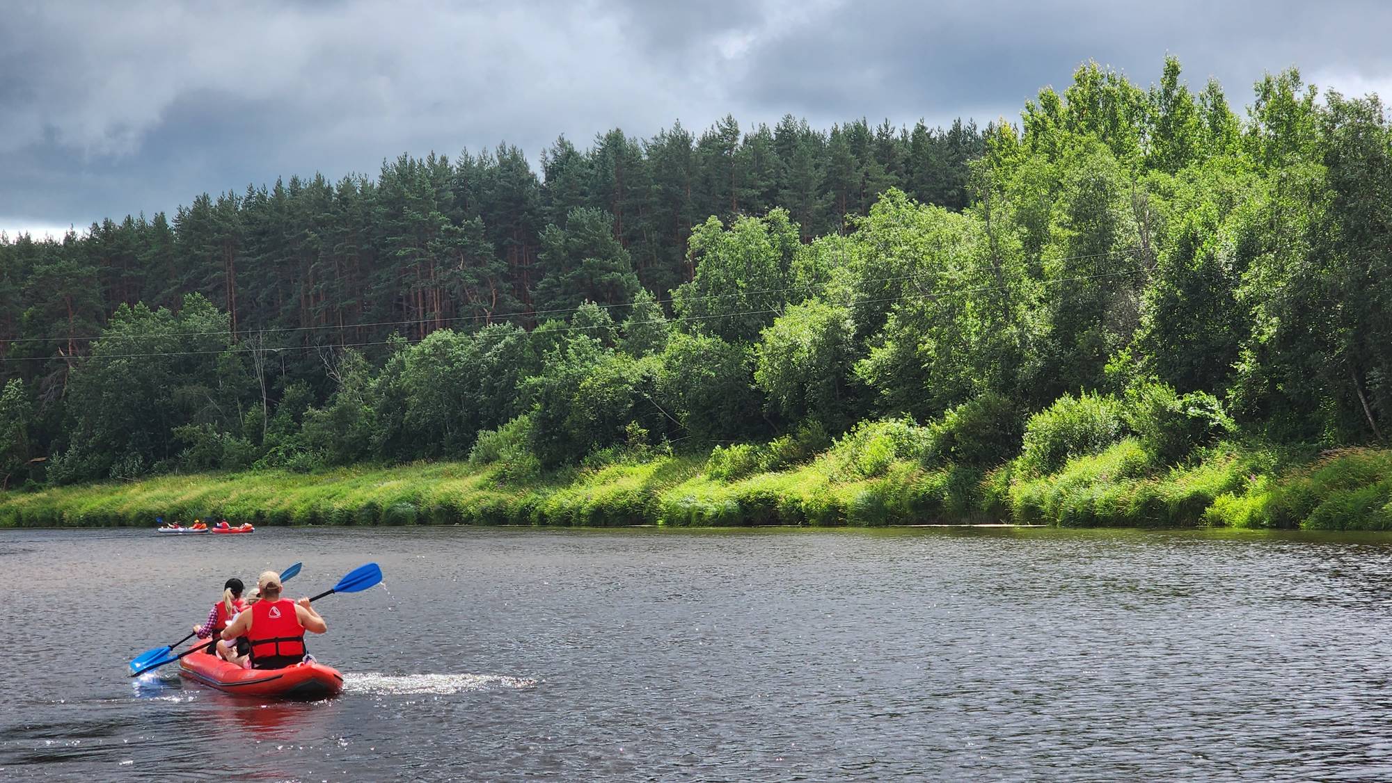 Сплав по реке Тверца: на выходные