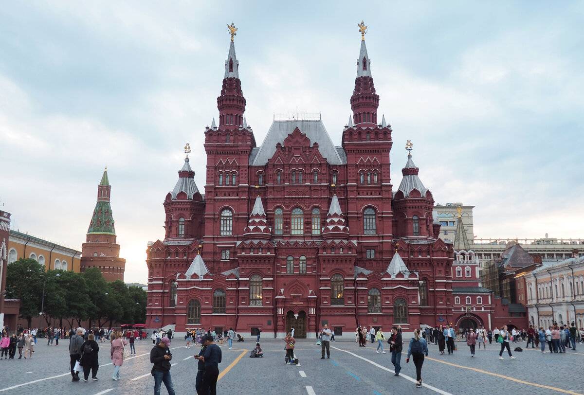 Красная площадь и Александровский сад