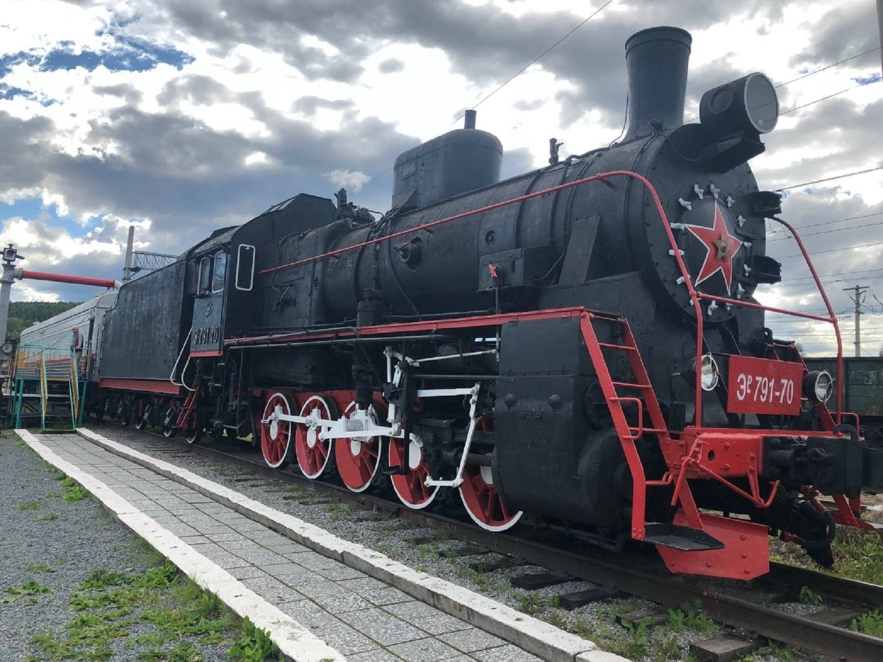 Вокзал, «железка» и старый паровоз