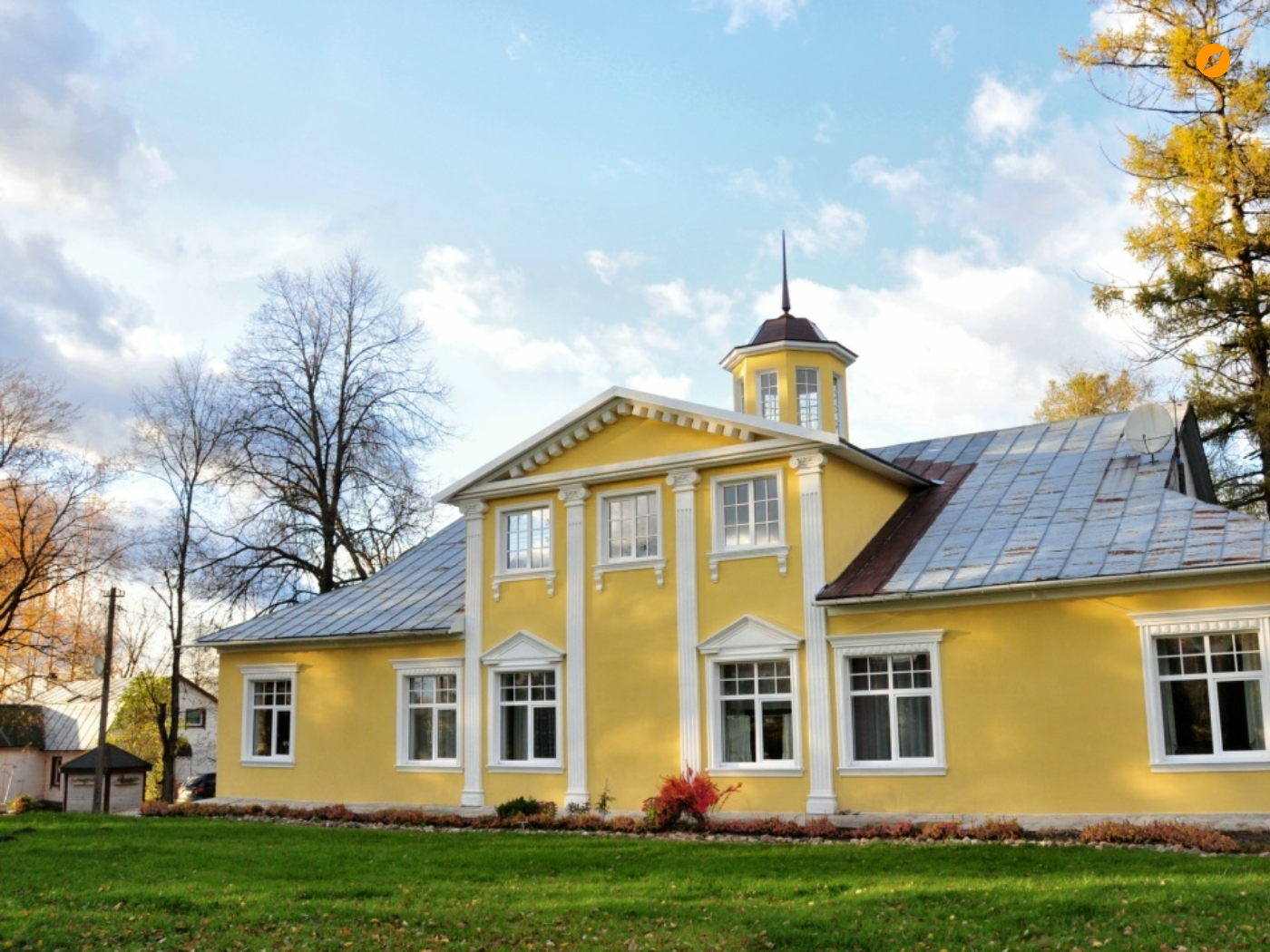 Генеральский прием в усадьбе Мерево