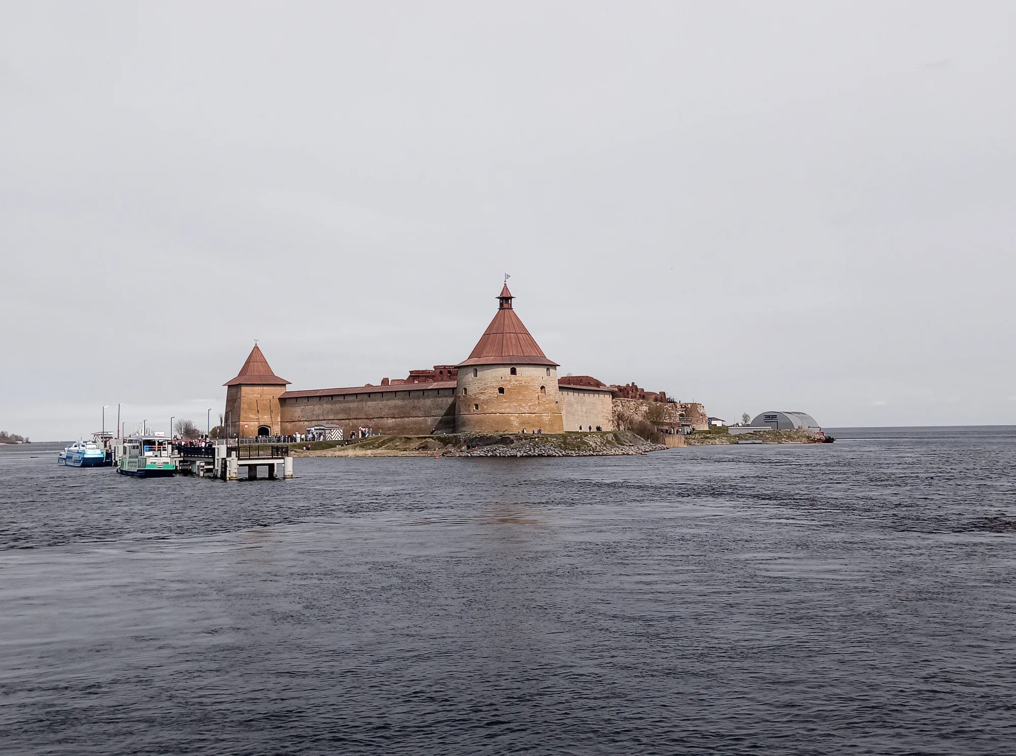 Шлиссельбург — крепость Орешек