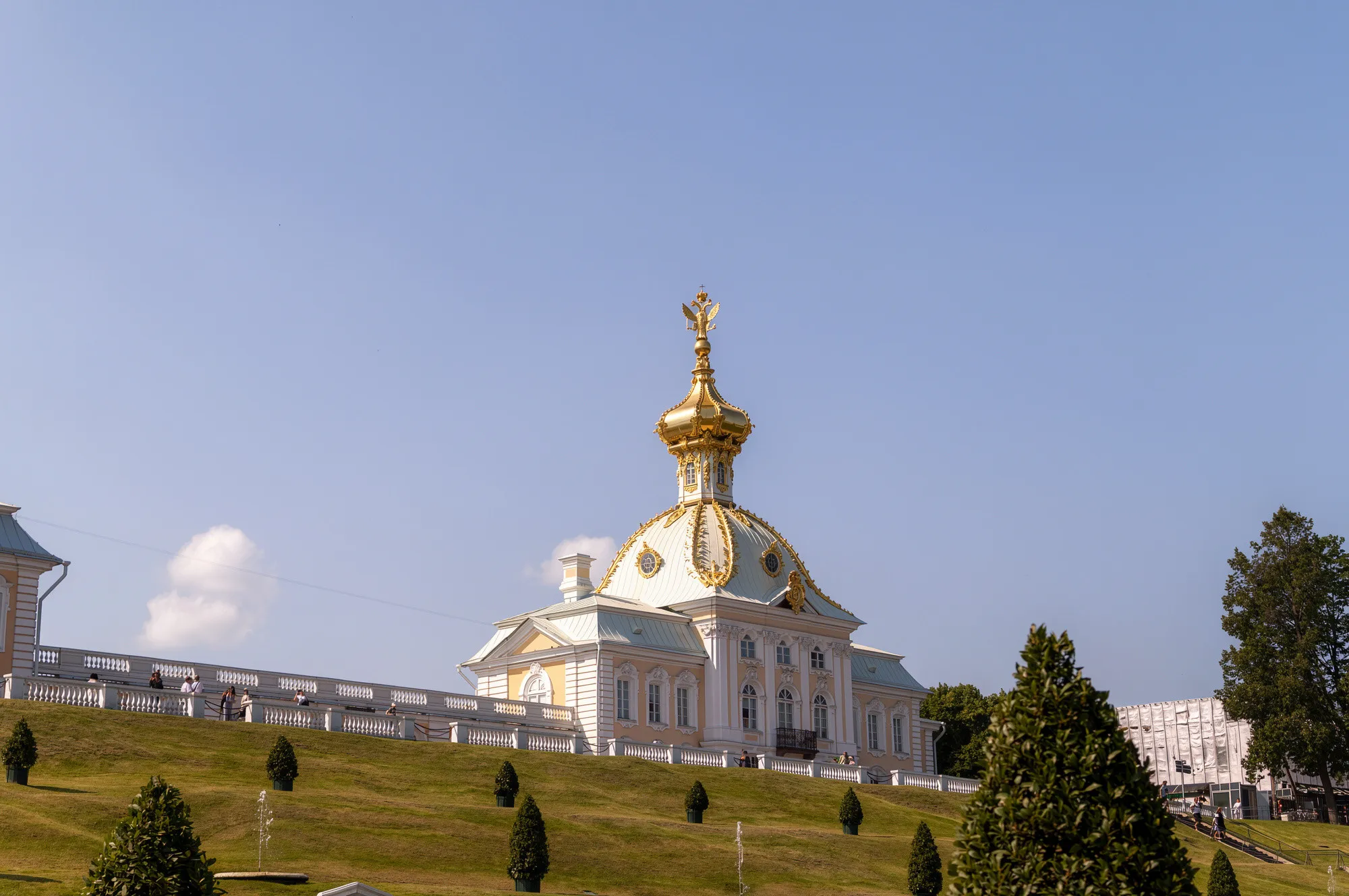 В Петергоф на метеоре: Нижний парк