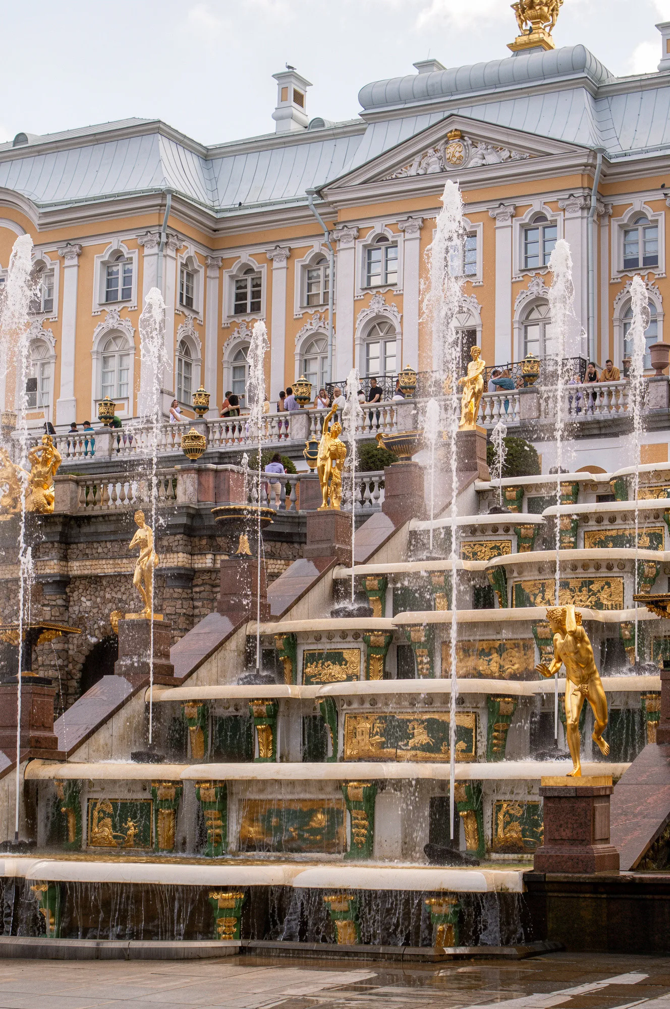 В Петергоф на метеоре: Нижний парк