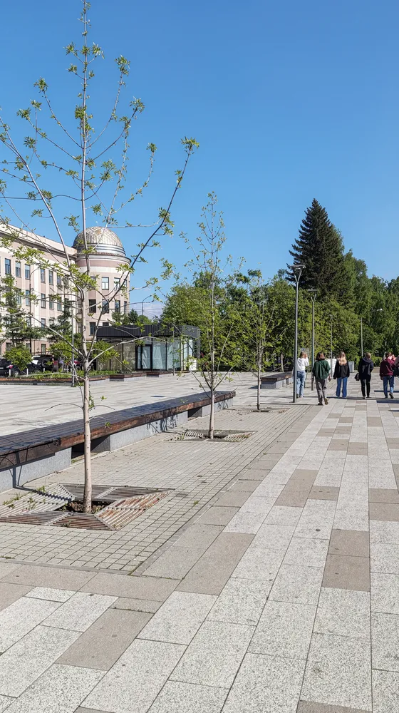 Вид на бульвар