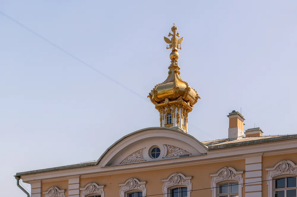 Петергоф с фонтанами Нижнего парка