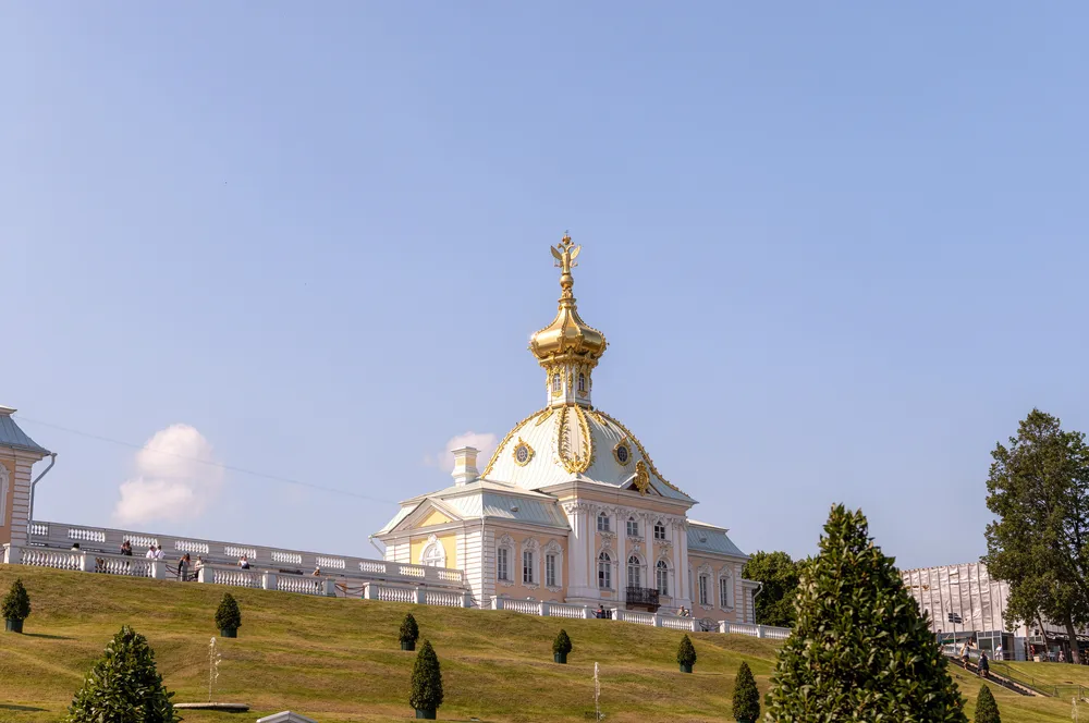В Петергоф на метеоре: Нижний парк