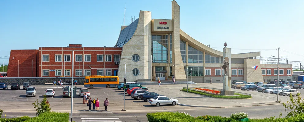 Привокзальная площадь жд станции Северобайкальск