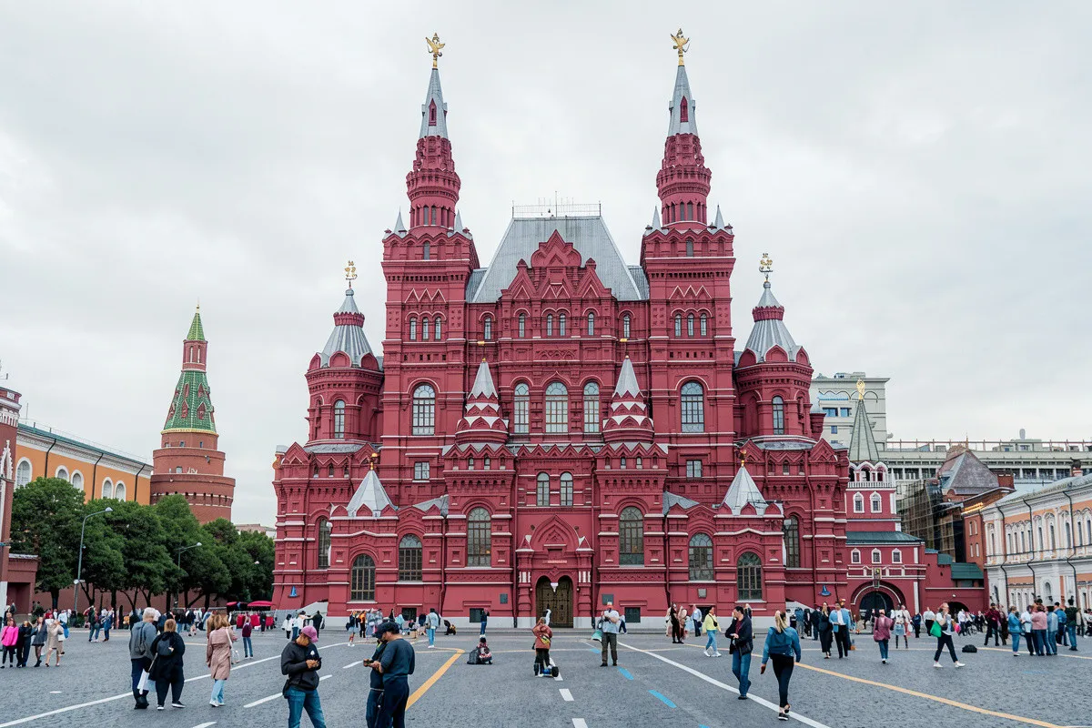 Красная площадь и Александровский сад
