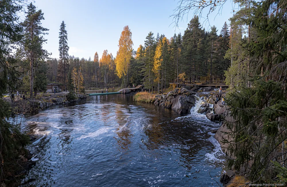 Водопады Ахинкоски
