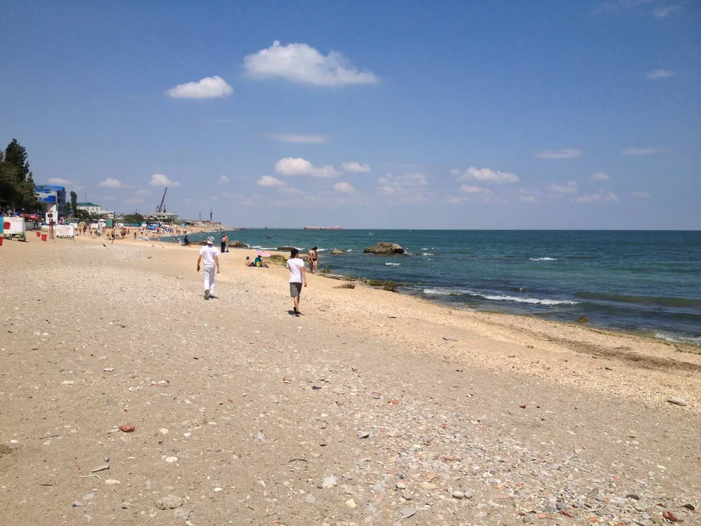 Пляж Березка в Махачкале