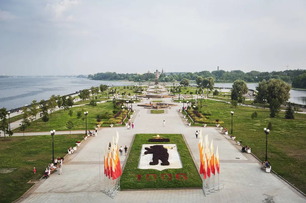 Парк Стрелка в Ярославле