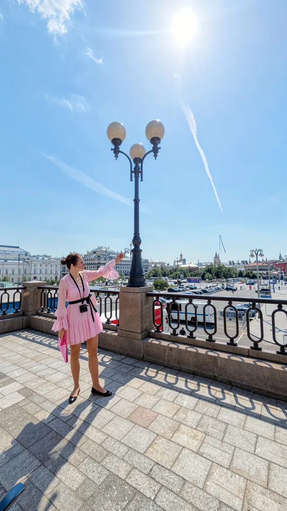 Смотровая площадка у Новой сцены Большого театра