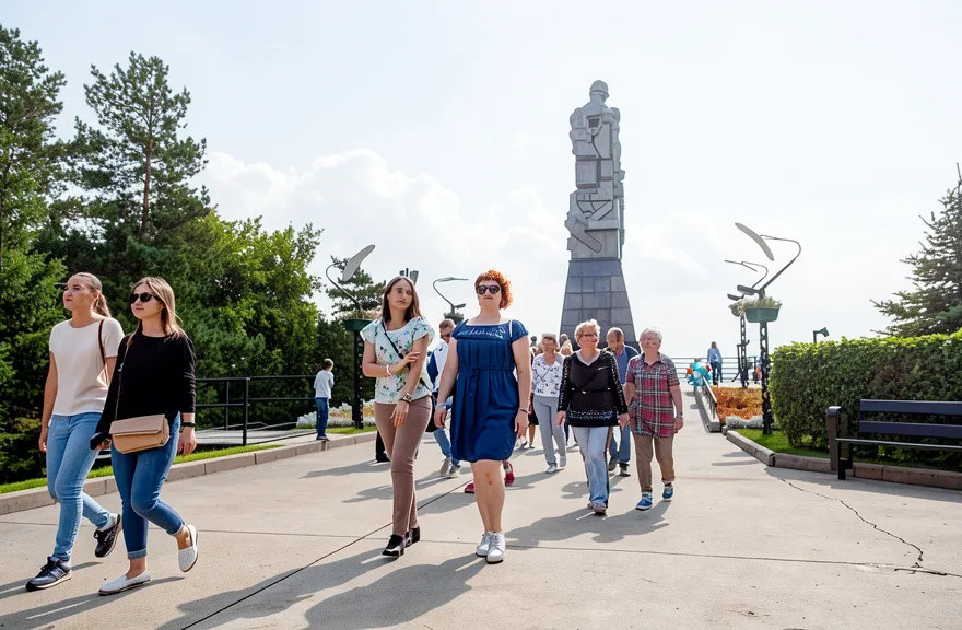 Мемориал Память шахтёра Кузбасса