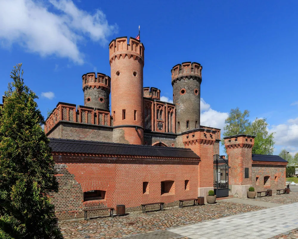Старинный комплекс Историко-культурного центра Фридрихсбургские ворота в Калининграде