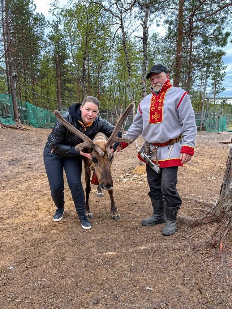 Саамская деревня