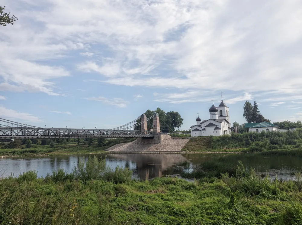 Линия Сталина, город Остров