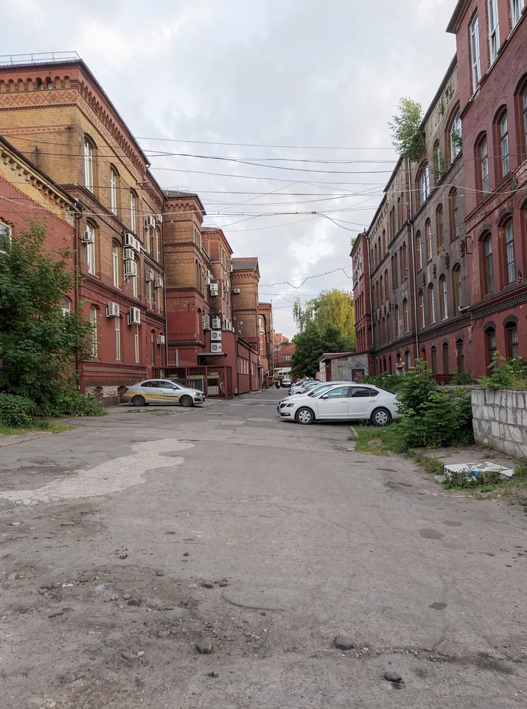 Корпуса городской больницы Кенигсберга