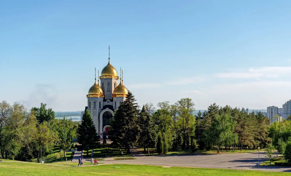 Храм Всех Святых на Мамаевом кургане в Волгограде