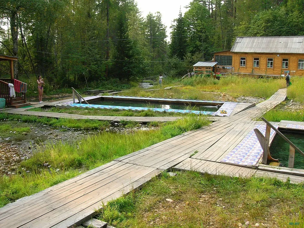 Термальный источник Хакусы в Бурятии