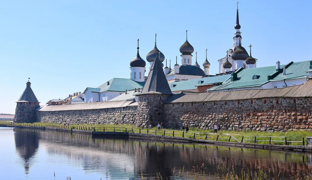 Соловецкий монастырь в Белом море, Архангельская область